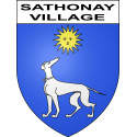 Adesivi stemma Sathonay-Village adesivo