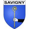 Stickers coat of arms Savigny adhesive sticker
