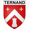 Stickers coat of arms Ternand adhesive sticker