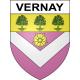Adesivi stemma Vernay adesivo