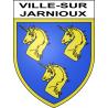 Adesivi stemma Ville-sur-Jarnioux adesivo