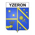 Stickers coat of arms Yzeron adhesive sticker