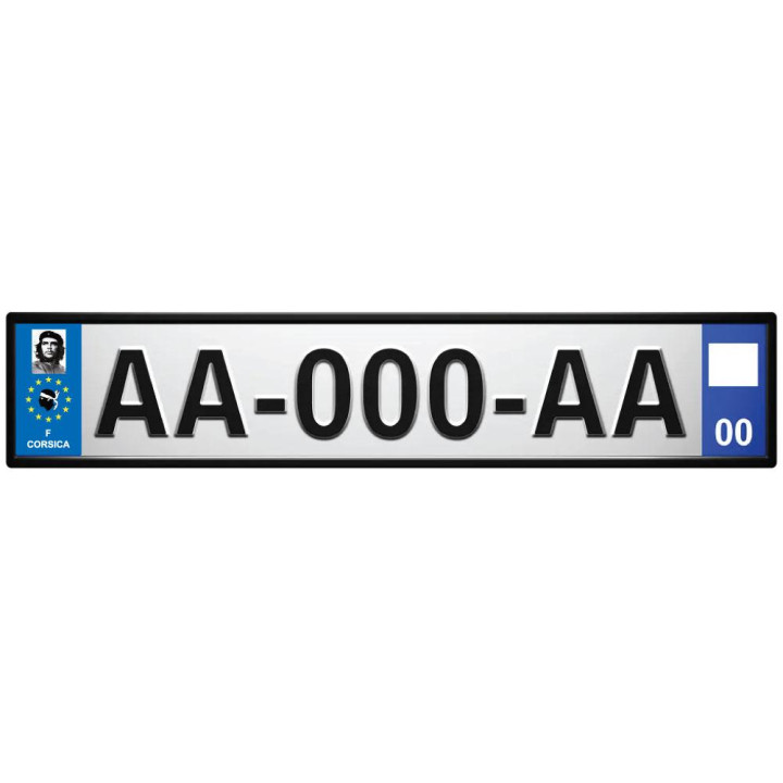 F Europe Corsica drapeau Che Guevara droit autocollant voiture sticker