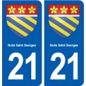 21 Marsannay-la-Côte blason autocollant plaque stickers ville