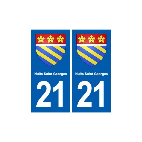 21 Marsannay-la-Côte blason autocollant plaque stickers ville
