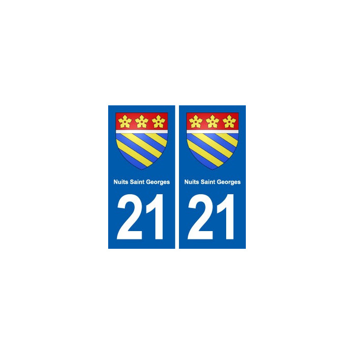 21 Marsannay-la-Côte blason autocollant plaque stickers ville