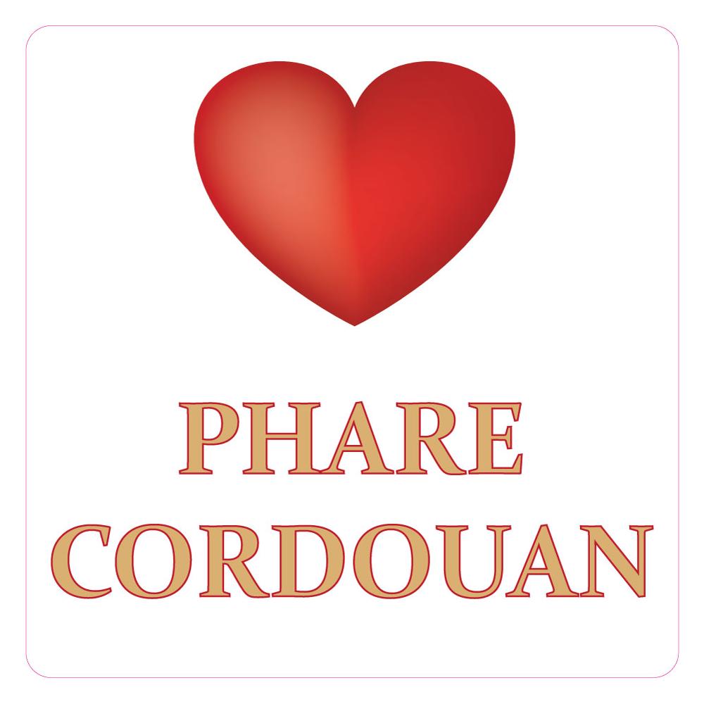 I love phare cordouan phare autocollant sticker logo5