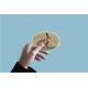 lapin autocollant ovale animaux sticker logo189