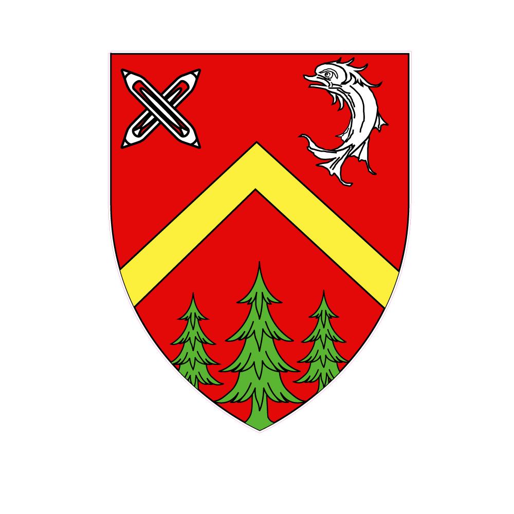 Les Abrets en Dauphiné blason Isère autocollant sticker logo3756