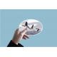 Trio d'oiseau vol mer ovale autocollant sticker logo358