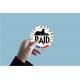 Raid Police Nationale logo groupe d'intervention autocollant sticker logo985