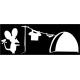 Tinkerbell sticker stickers