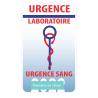 Caduceo di sanità Aiutante sticker adesivo