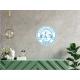 Hossegor France Surf vague mer coquillage soleil autocollant sticker logo366