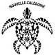 Tortue maori soleil Nouvelle-Calédonie mer voiture autocollant sticker logo357