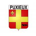 Stickers coat of arms Puxieux adhesive sticker