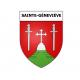 Sainte-Geneviève 60 ville Stickers blason autocollant adhésif