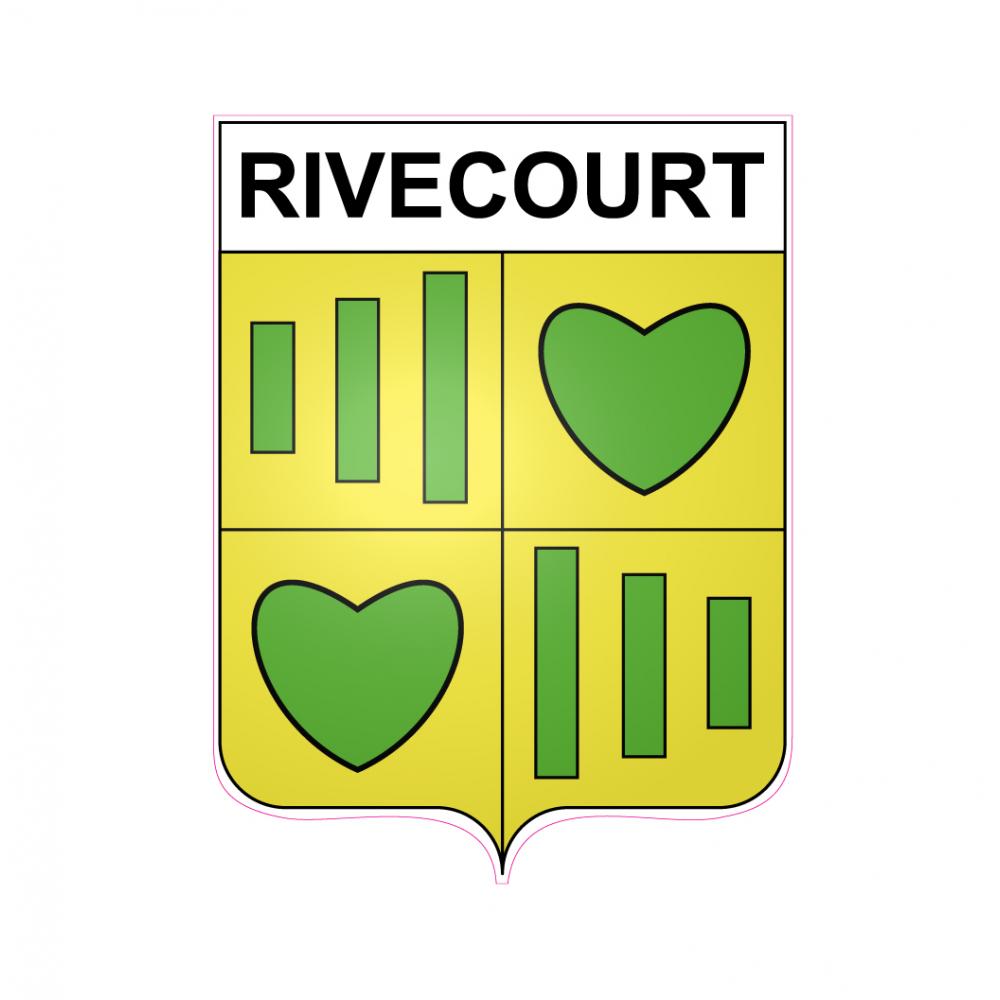 Adesivi stemma Tracy-le-Mont adesivo