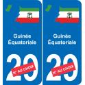 Äquatorialguinea karte fahne aufkleber sticker plakette ez