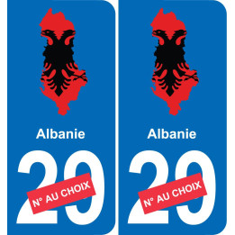albanien karte fahne aufkleber sticker plakette ez
