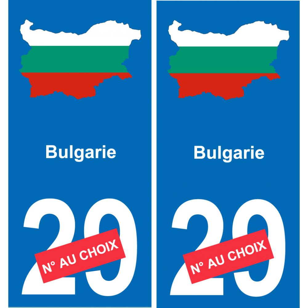 bulgarien karte fahne aufkleber sticker plakette ez