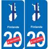 France carte drapeau autocollant sticker plaque immatriculation