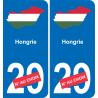 France carte drapeau autocollant sticker plaque immatriculation