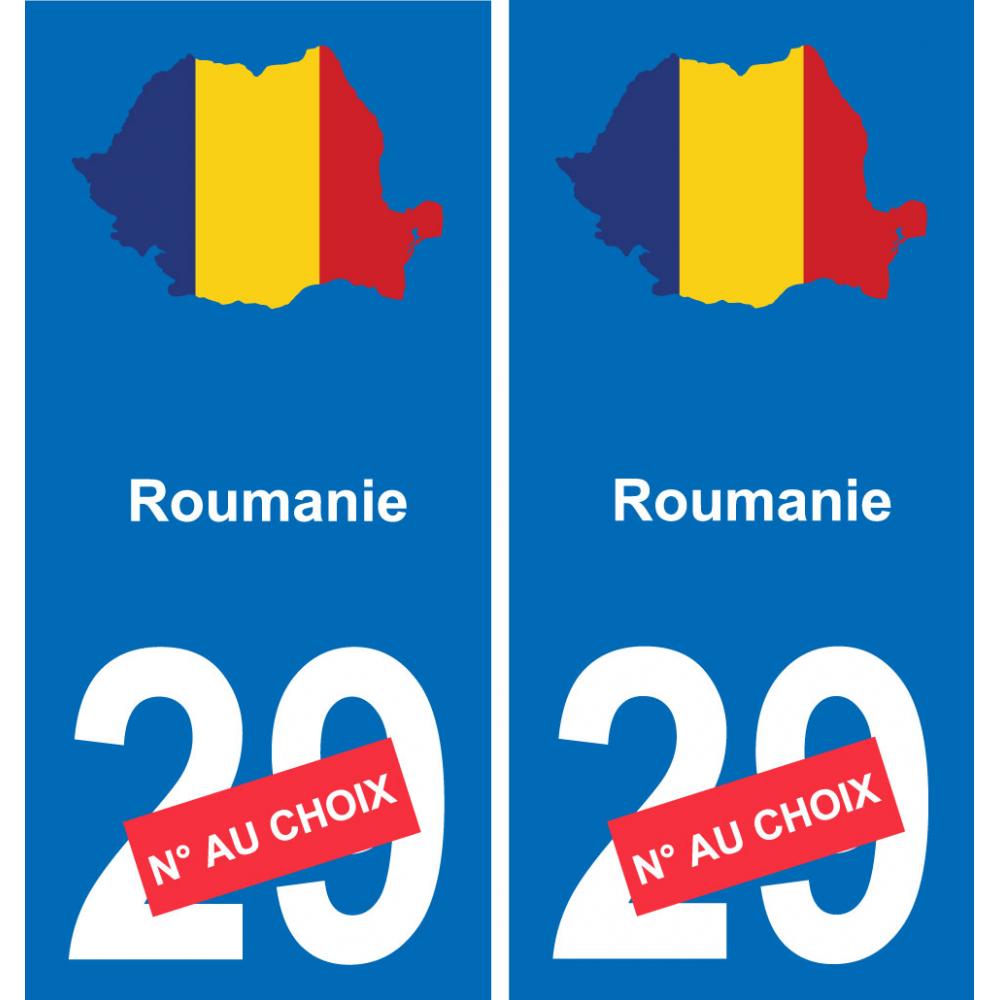 Rumänien karte fahne aufkleber sticker plakette ez