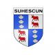 Suhescun 64 ville sticker blason écusson autocollant adhésif