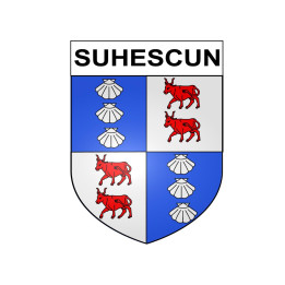Suhescun Sticker wappen, gelsenkirchen, augsburg, klebender aufkleber