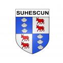 Suhescun 64 ville sticker blason écusson autocollant adhésif