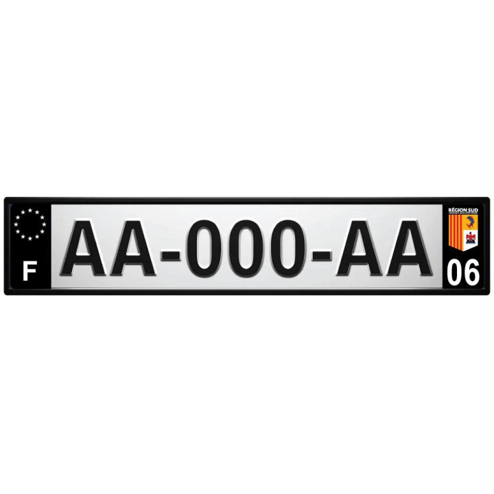 66 Cerdanya sticker aufkleber platte