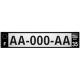 35 Ille et Vilaine fond noir Bretagne Breizh sticker autocollant plaque immatriculation auto