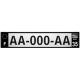 35 Ille et Vilaine fond noir Bretagne Breizh sticker autocollant plaque immatriculation auto