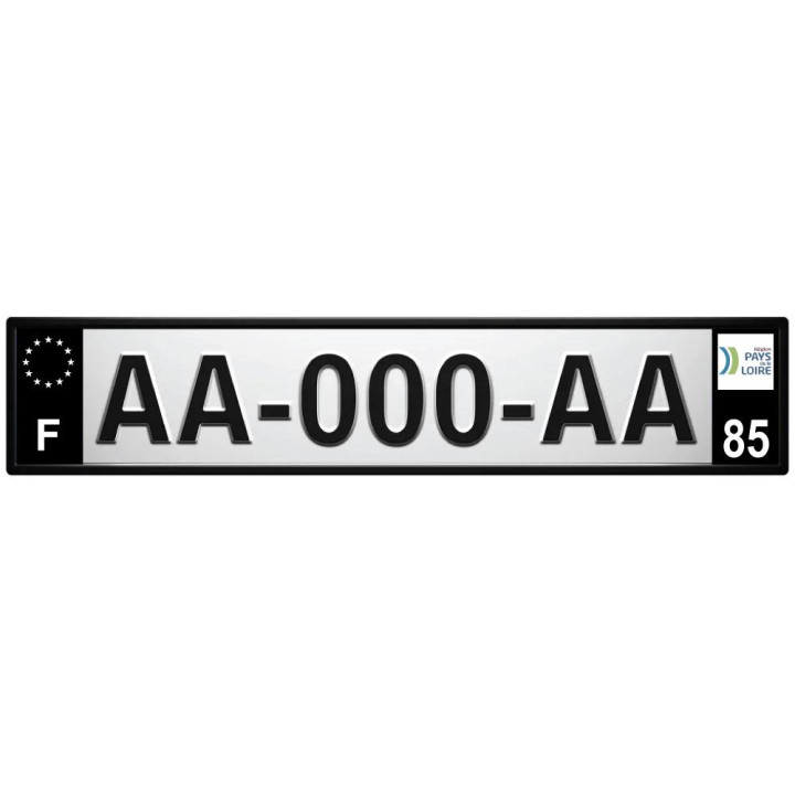 64 Pau logo autocollant plaque immatriculation auto ville sticker