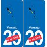 Vanuatu karte fahne aufkleber sticker plakette ez