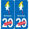France carte drapeau autocollant sticker plaque immatriculation