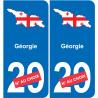 France carte drapeau autocollant sticker plaque immatriculation