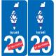 israel karte fahne aufkleber sticker plakette ez