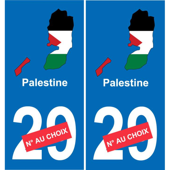 Palästina karte fahne aufkleber sticker plakette ez