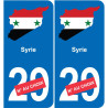 Syrien karte fahne aufkleber sticker plakette ez