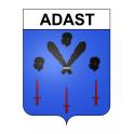 Stickers coat of arms Adast adhesive sticker