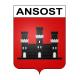 Ansost Sticker wappen, gelsenkirchen, augsburg, klebender aufkleber