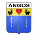 Stickers coat of arms Angos adhesive sticker
