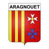 Stickers coat of arms Aragnouet adhesive sticker