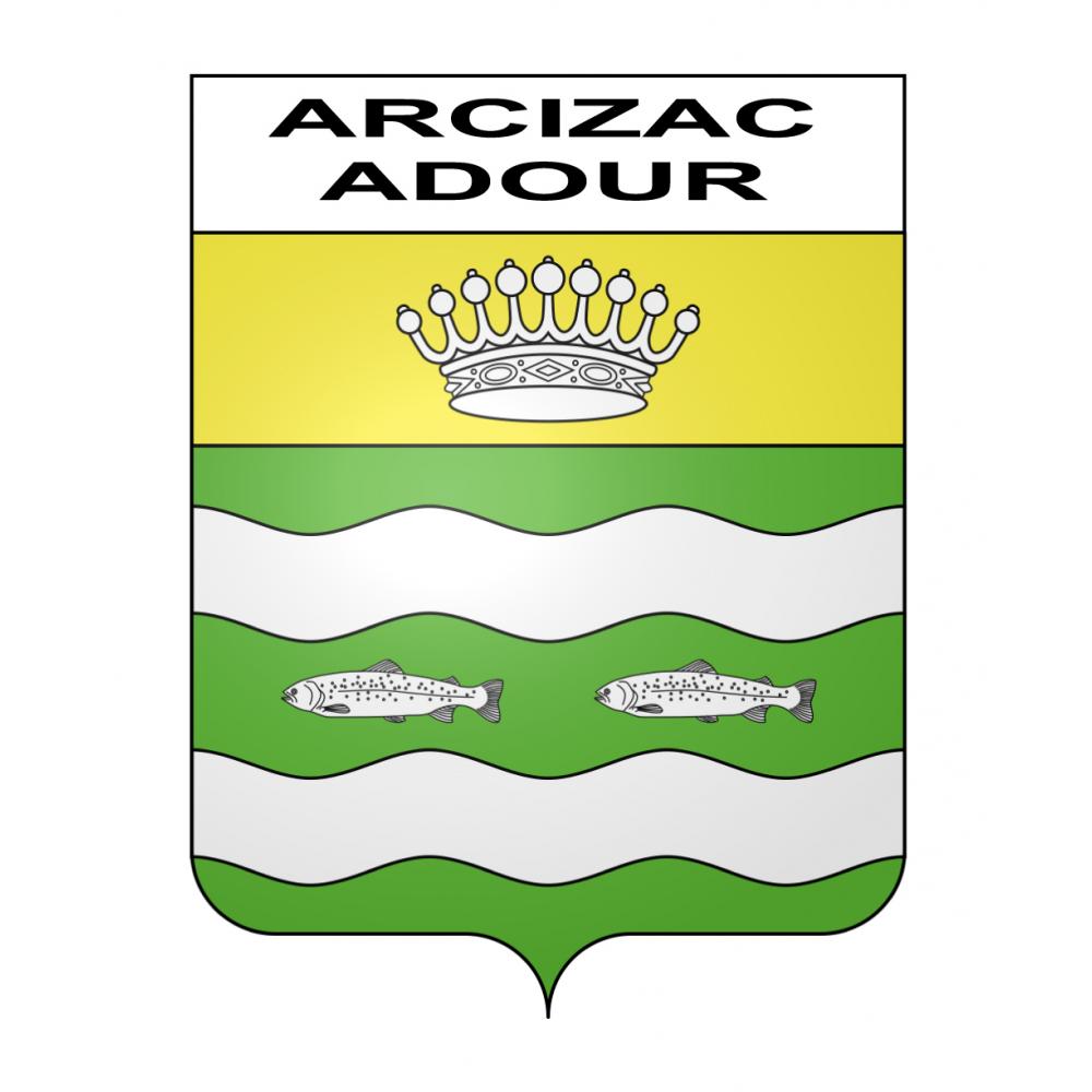 Baron 54 ville sticker blason écusson autocollant adhésif