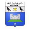 Arcizans-Avant 65 ville sticker blason écusson autocollant adhésif