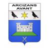 Stickers coat of arms Arcizans-Avant adhesive sticker