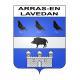 Arras-en-Lavedan 65 ville sticker blason écusson autocollant adhésif