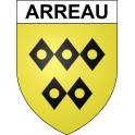 Arreau 65 ville sticker blason écusson autocollant adhésif